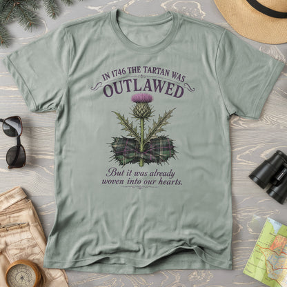 Outlawed Tartan T-Shirt