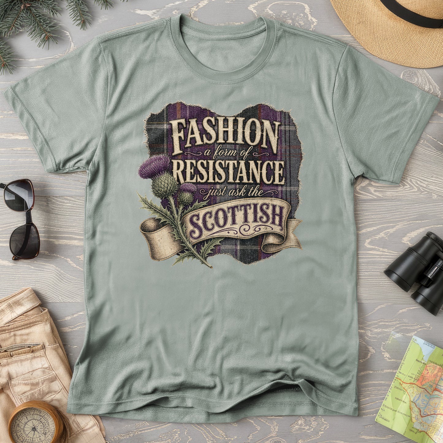 Fashion Resistance Scottish T-Shirt