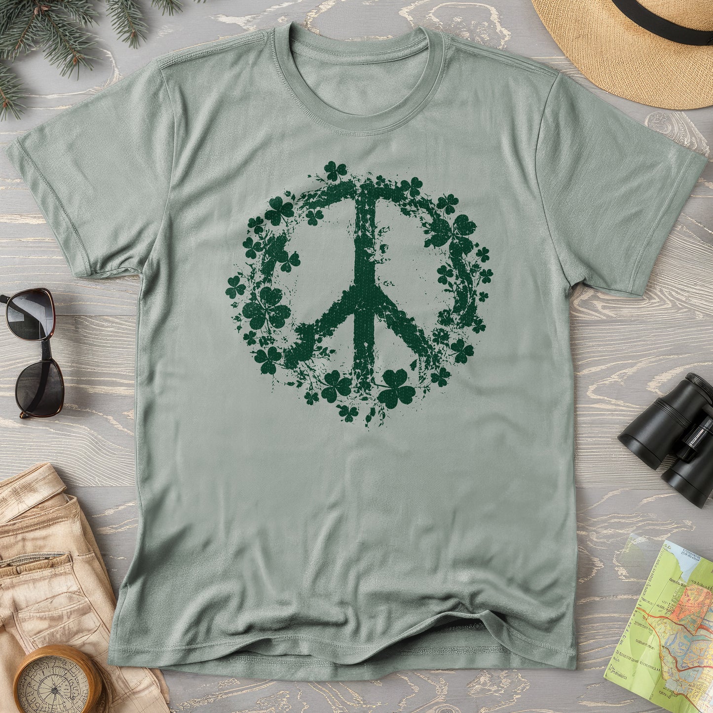 Shamrock Peace T-Shirt