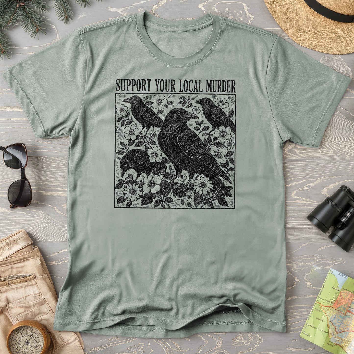 Crow Local Murder T-Shirt