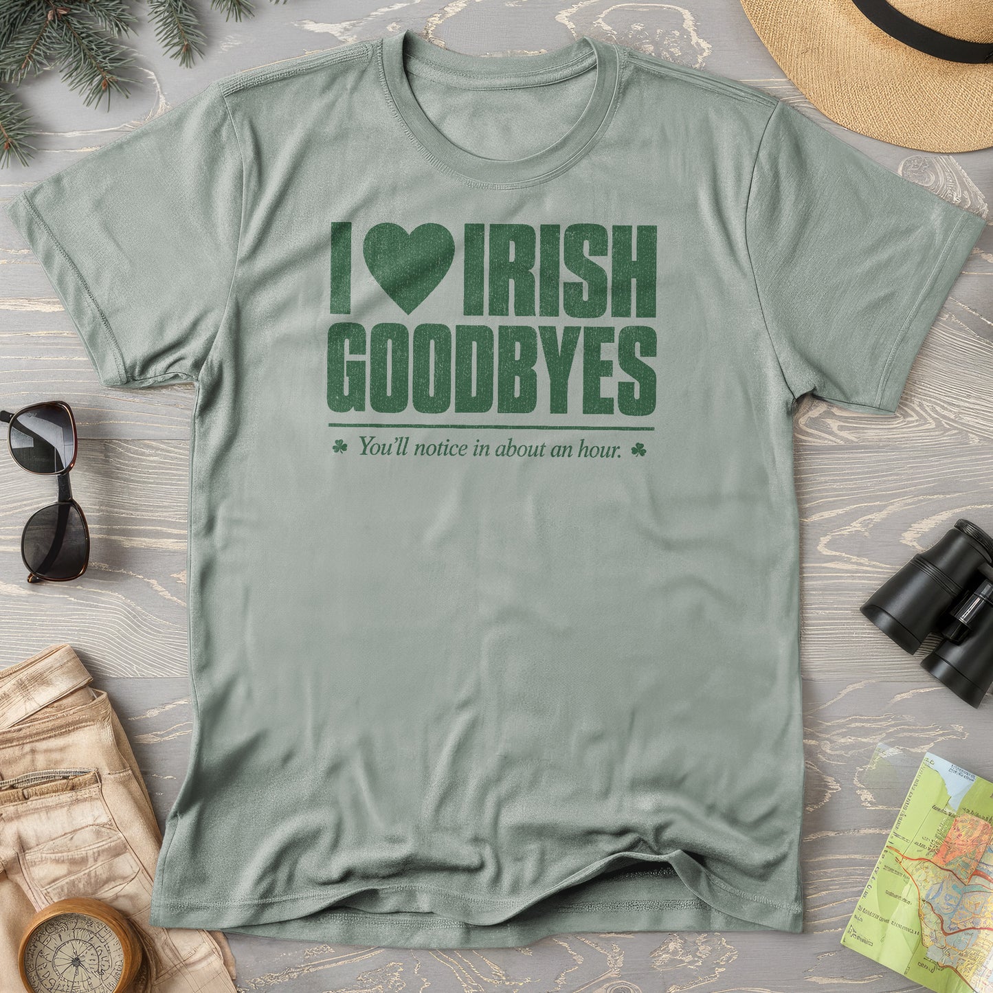 I Love Irish Goodbyes T-Shirt