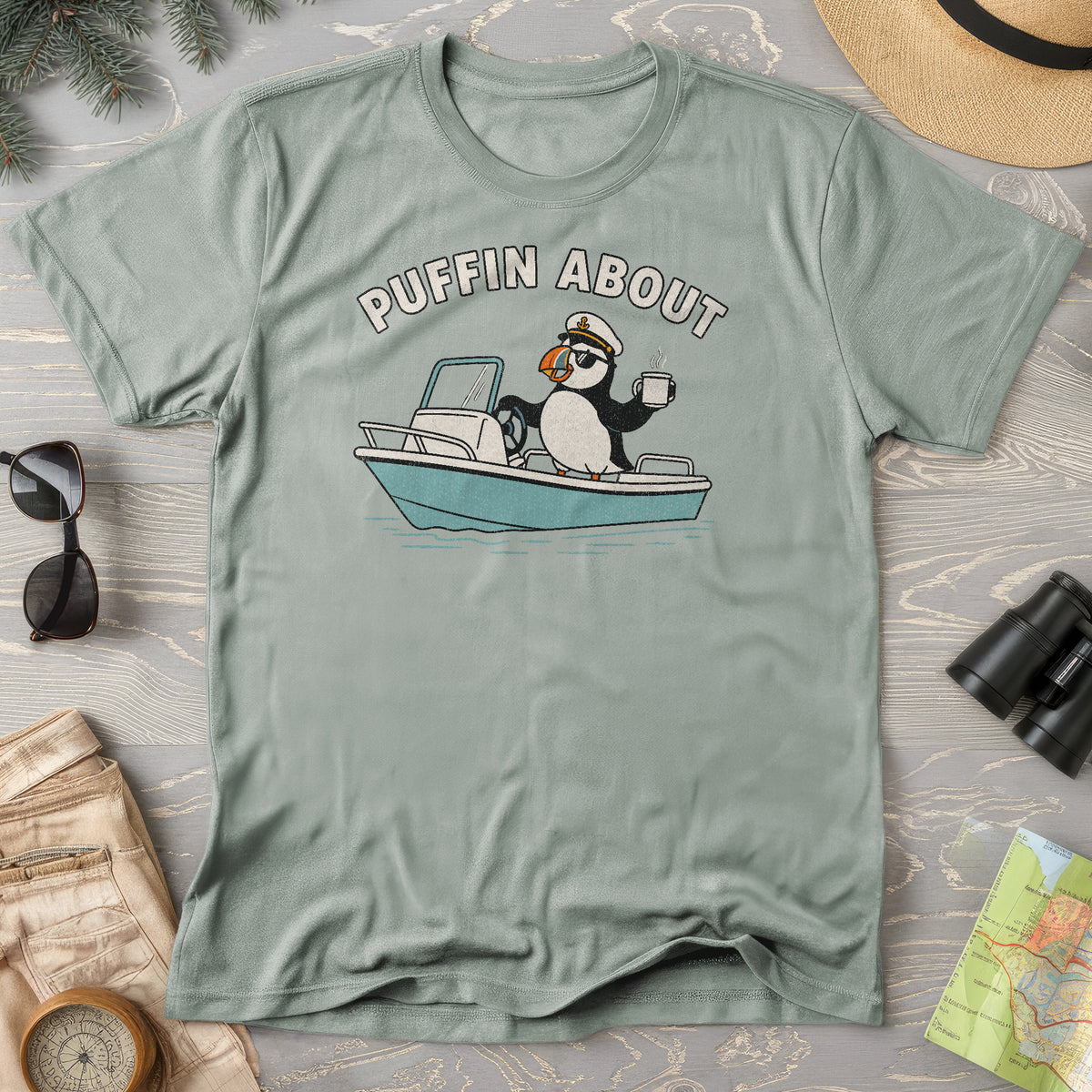 Puffin About Boat T-Shirt