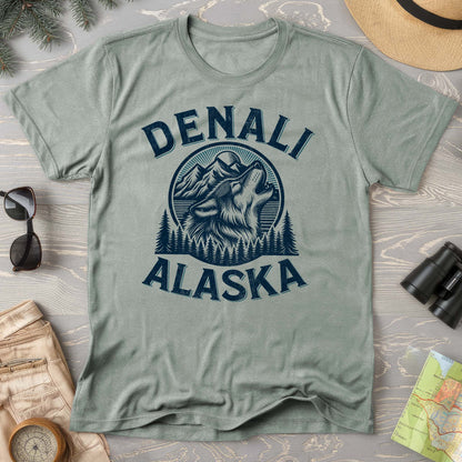 Denali National Park "Vintage Wolf" Comfort Colors T-Shirt
