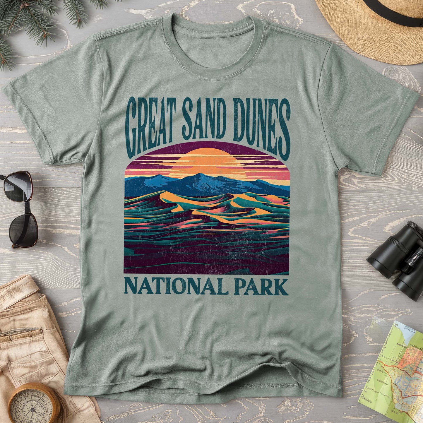 Great Sand Dunes National Park "Big and Bold" Comfort Colors T-Shirt