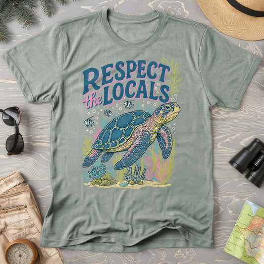 Respect the Locals "Sea Turtle" Comfort Colors T-Shirt