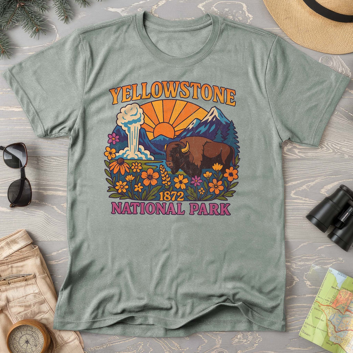 Yellowstone Retro Vibes Comfort Colors T-Shirt