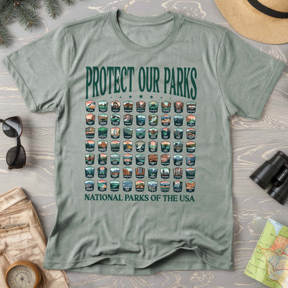 Protect our Parks Badges Comfort Colors T-Shirt