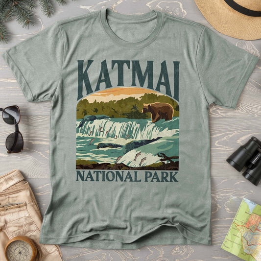 Katmai National Park "Big and Bold" Comfort Colors T-Shirt