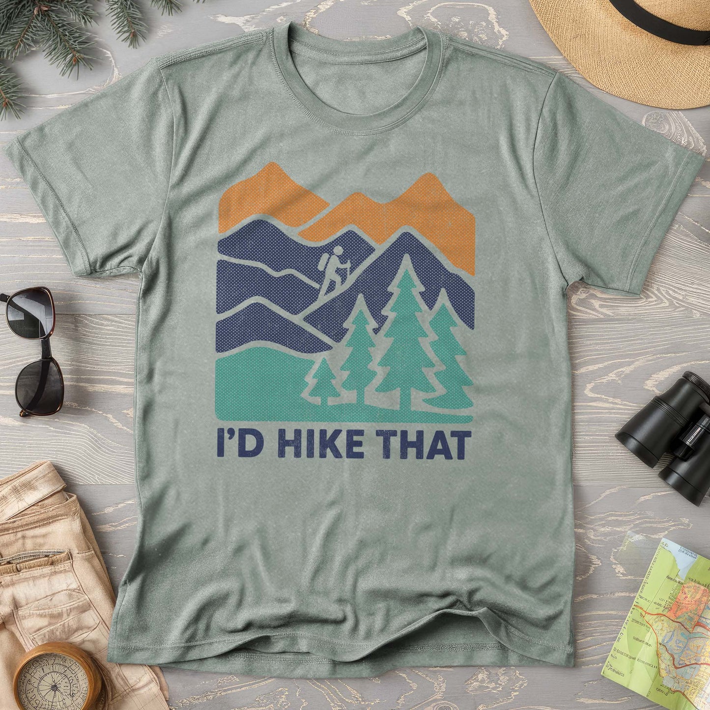 I'd Hike That Comfort Colors T-Shirt