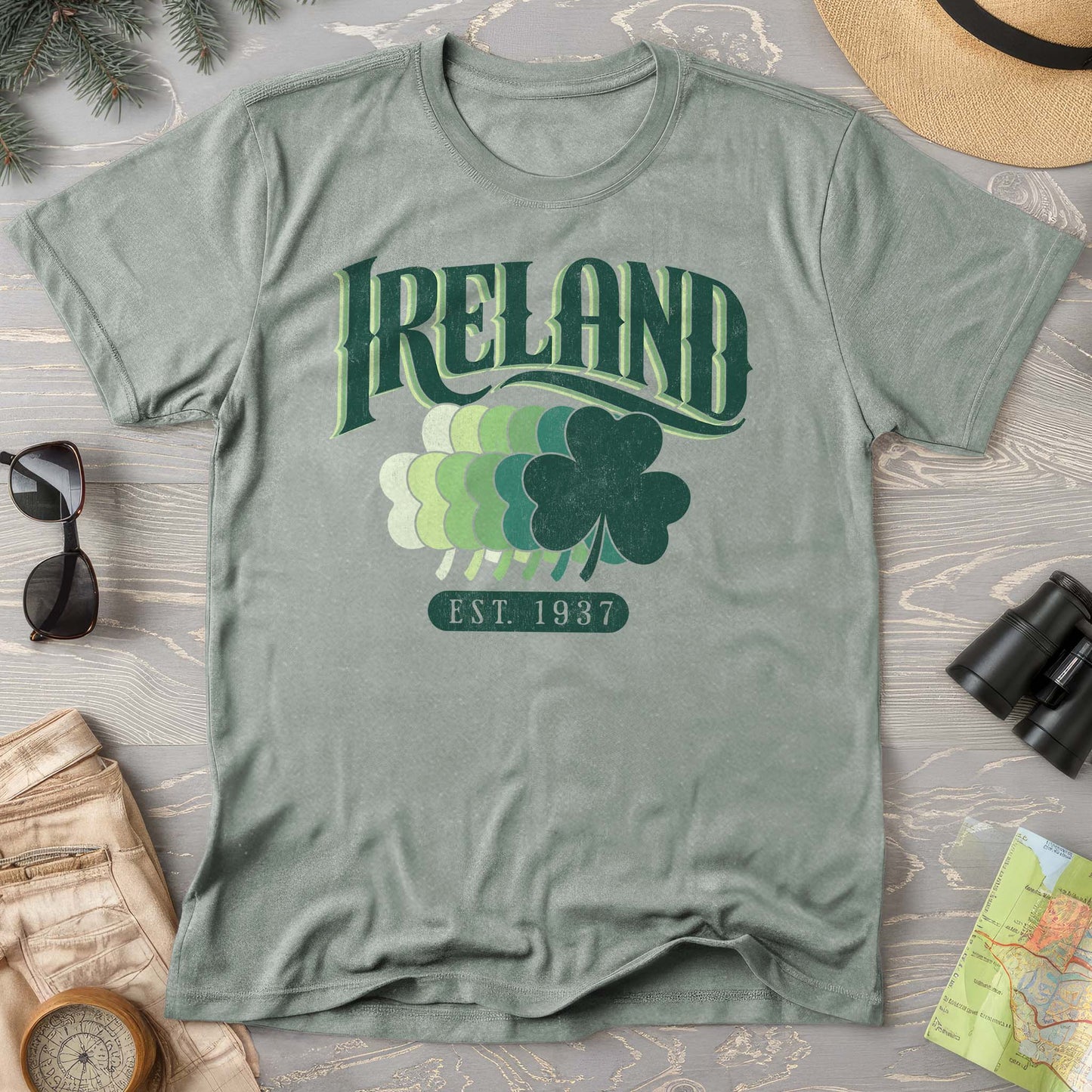 Ireland Shamrock Series Comfort Colors T-Shirt