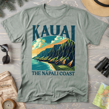 Kauai Nā Pali Coast "Big and Bold" Comfort Colors T-Shirt