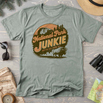 National Park "Junkie" Comfort Colors T-Shirt