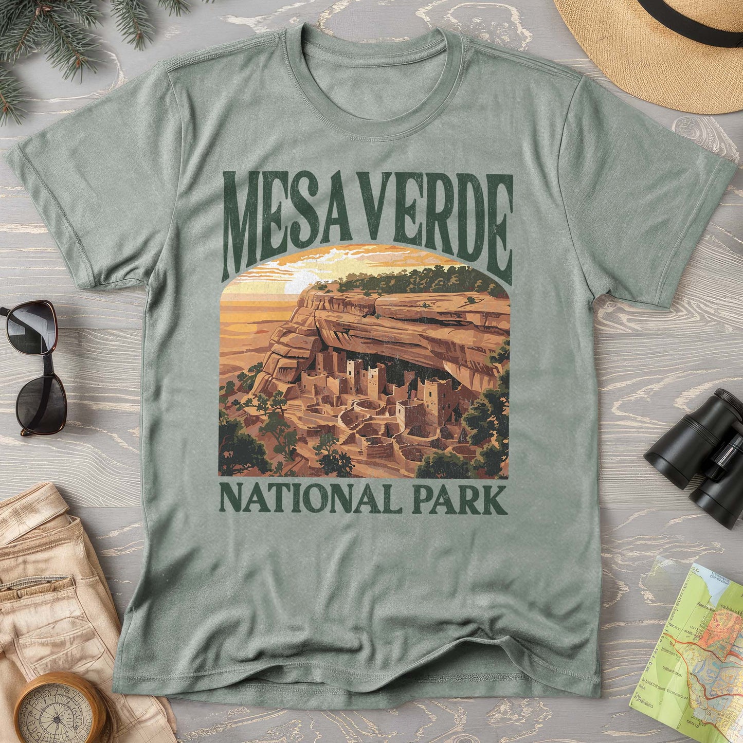 Mesa Verde National Park "Big and Bold" Comfort Colors T-Shirt