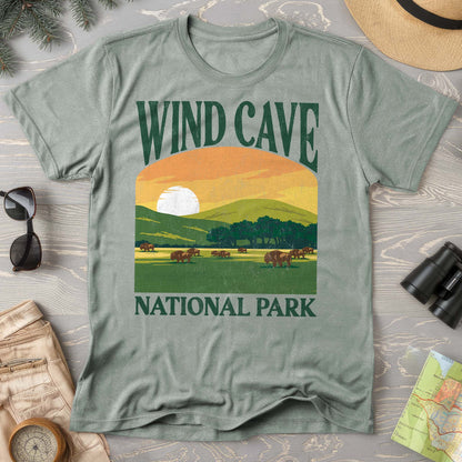 Wind Cave National Park "Big and Bold" Comfort Colors T-Shirt