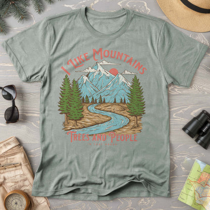 Funny Outdoor Mountain Shirt "In that Order" Comfort Colors T-Shirt