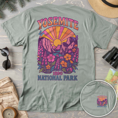 Yosemite Retro Vibes Front/Back Comfort Colors T-Shirt