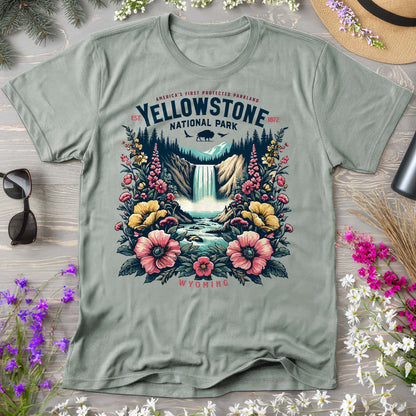 Yellowstone National Park "Wildflower" Comfort Colors T-Shirt