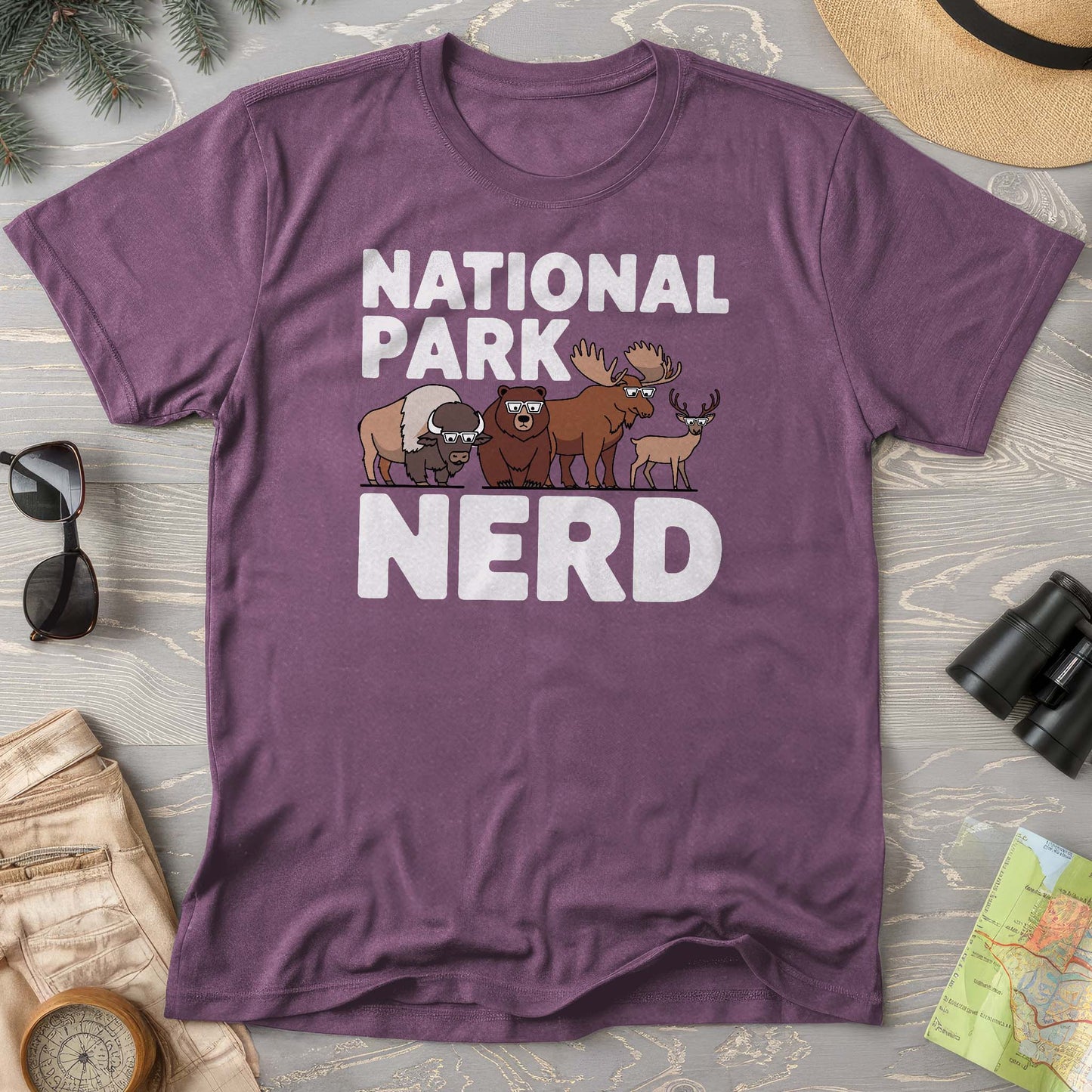 National Park "Nerd" Comfort Colors T-Shirt