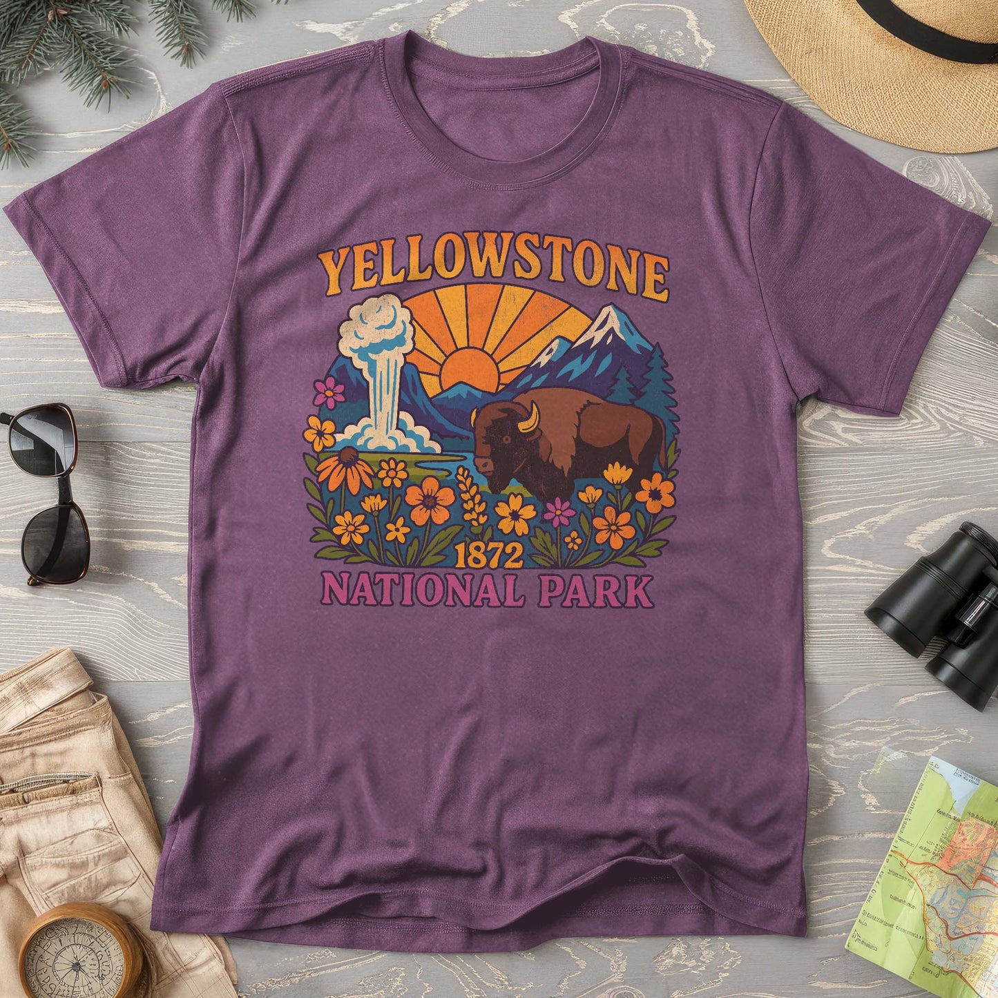 Yellowstone Retro Vibes Comfort Colors T-Shirt