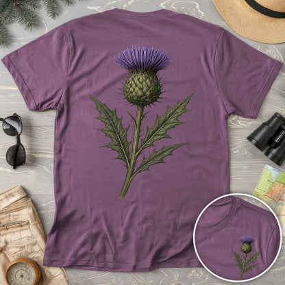 Thistle of Scotland Front/Back Print T-Shirt