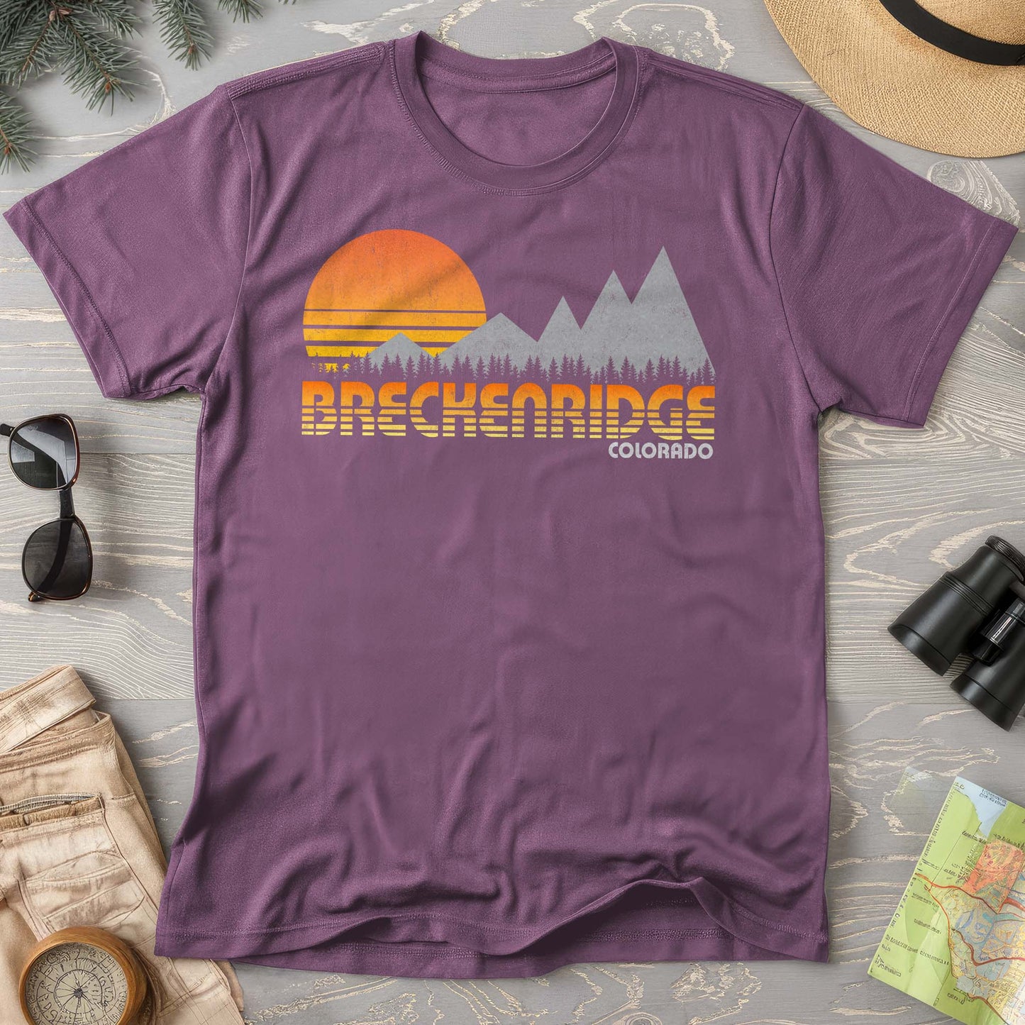 Breckenridge "80's Retro" Comfort Colors T-Shirt