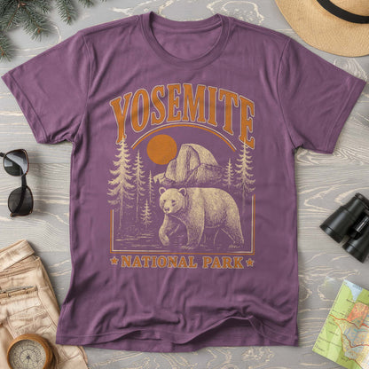 Yosemite National Park "Vintage El Capitan Bear" Comfort Colors T-shirt