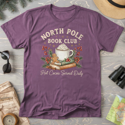 North Pole Book Club Comfort Colors T-shirt