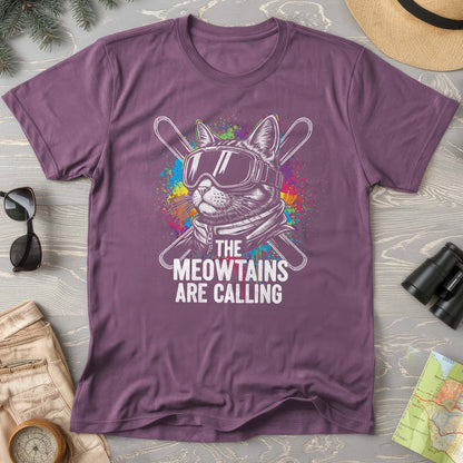 The Meowtains are Calling Comfort Colors T-shirt