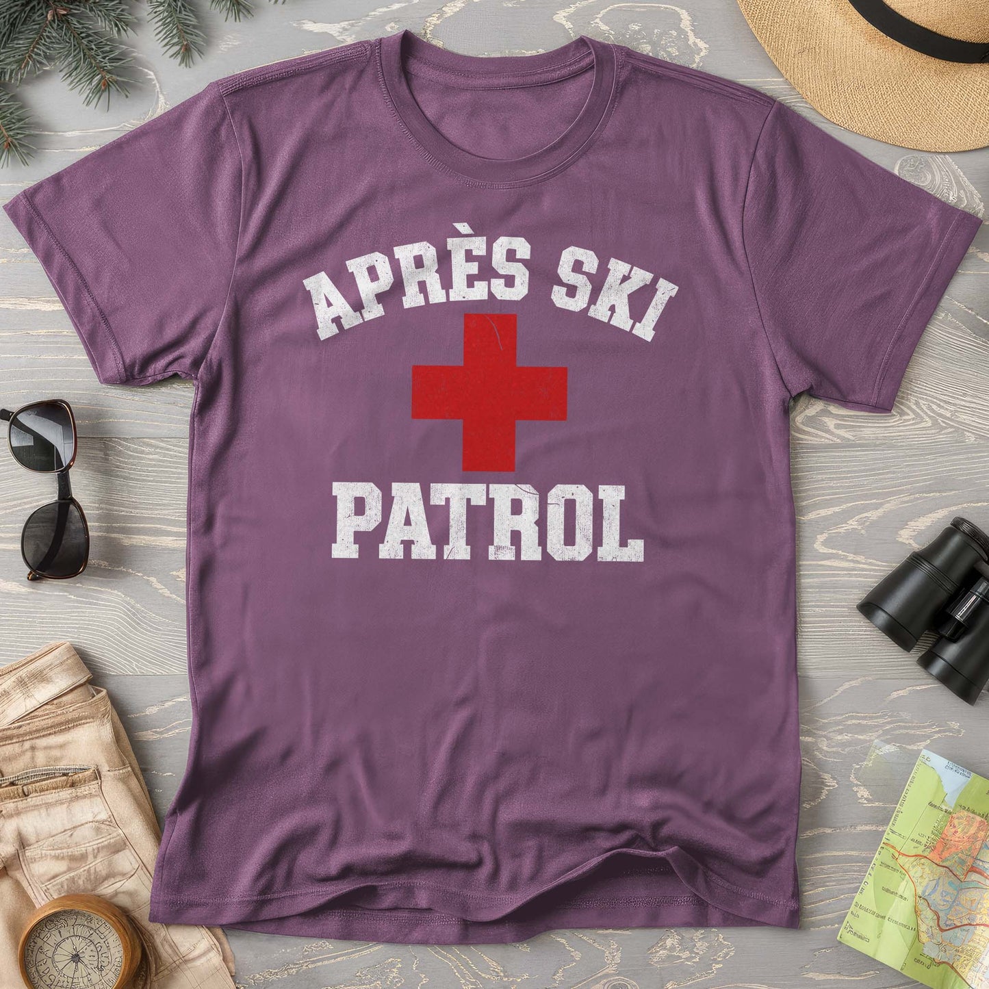 Après Ski Patrol Comfort Colors T-Shirt