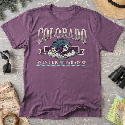 Colorado 90's Retro Ski Sprint Comfort Colors T-shirt