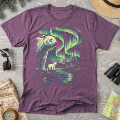 Northern Lights Polar Bears T-shirt