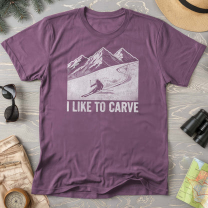 I Like To Carve Comfort Colors T-shirt
