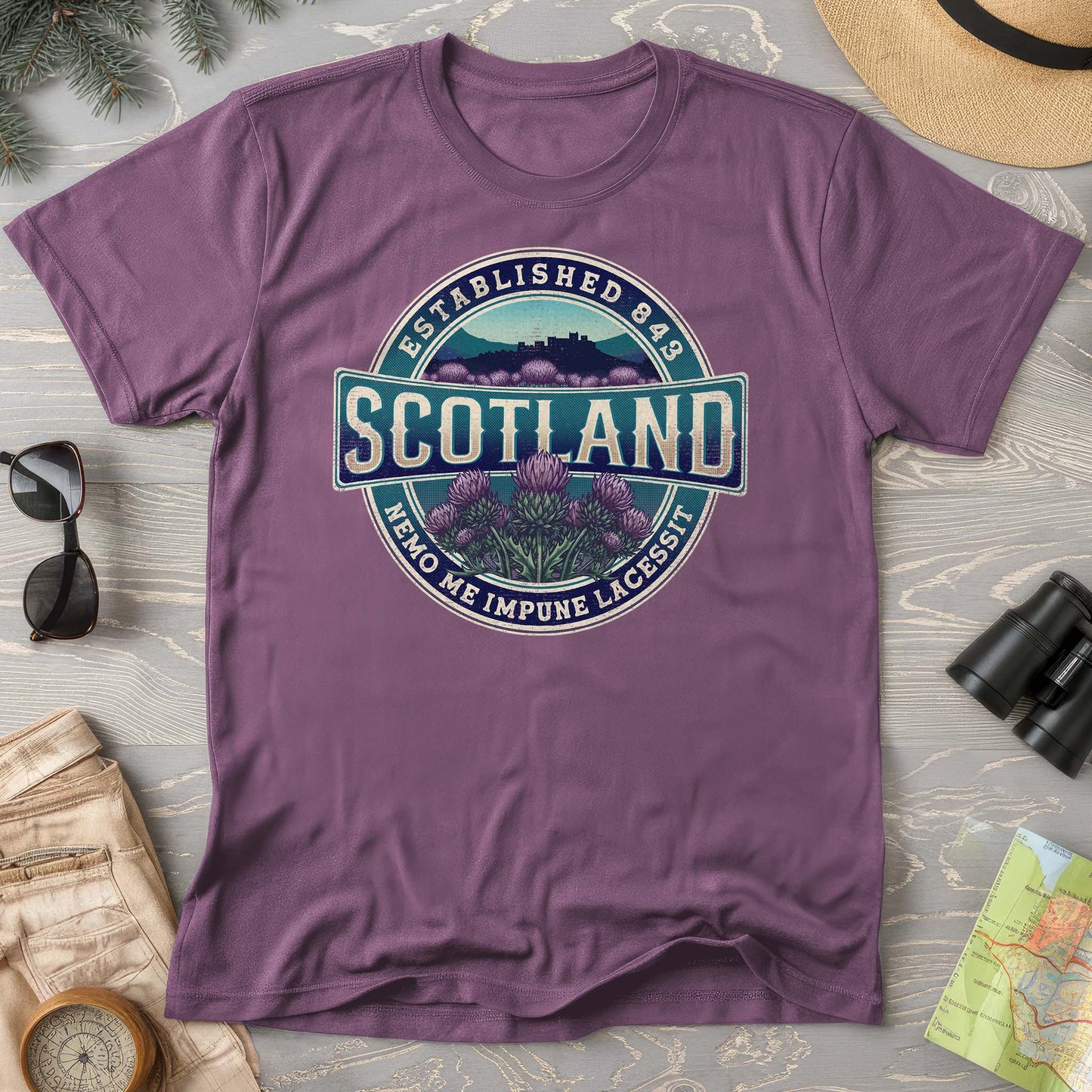Scotland Badge Comfort Colors T-shirt