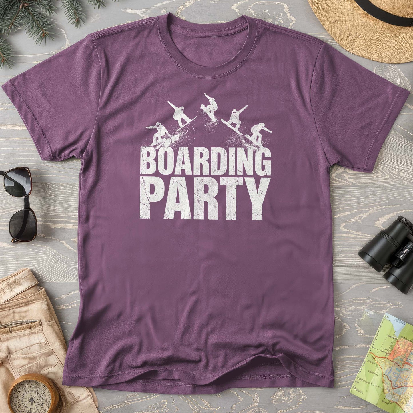 Boarding Party Comfort Colors T-shirt