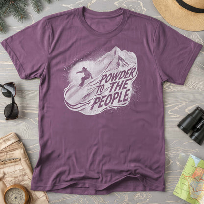 Powder to the People Boarding T-shirt