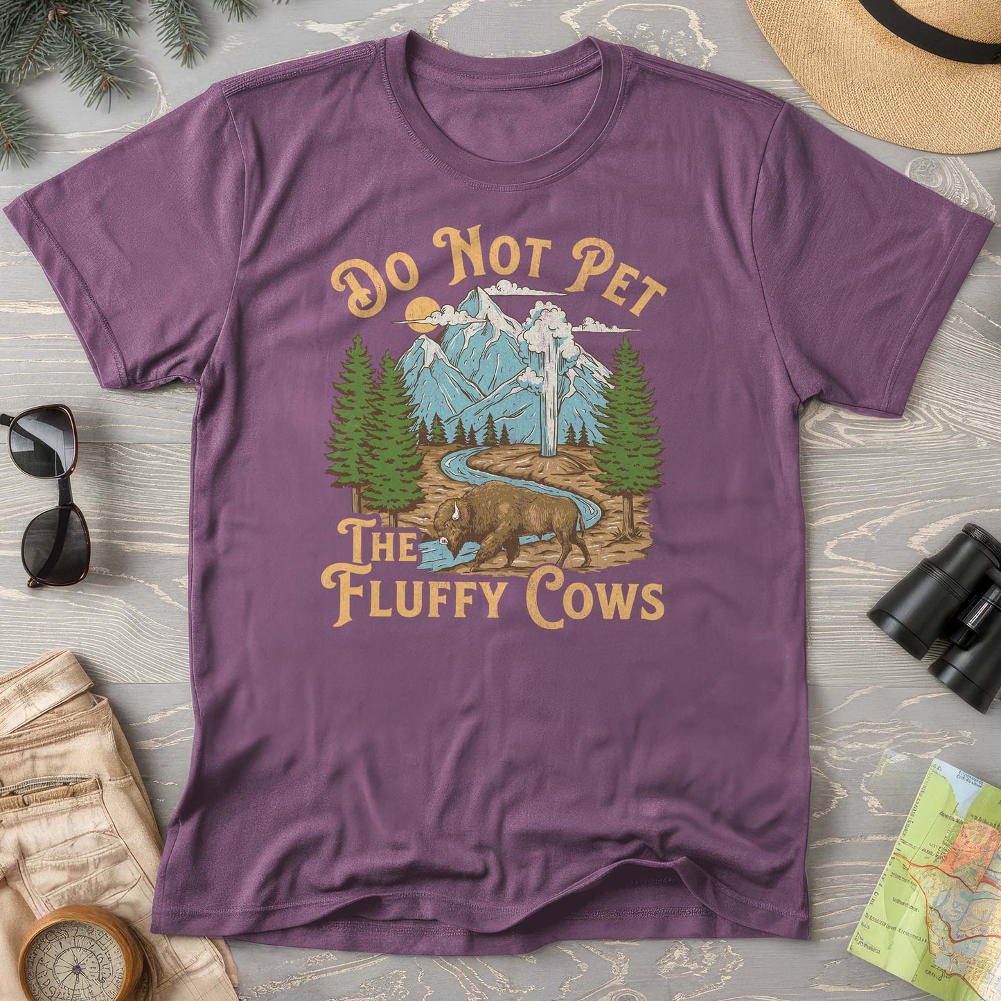 Fluffy Cows Yellowstone T-Shirt