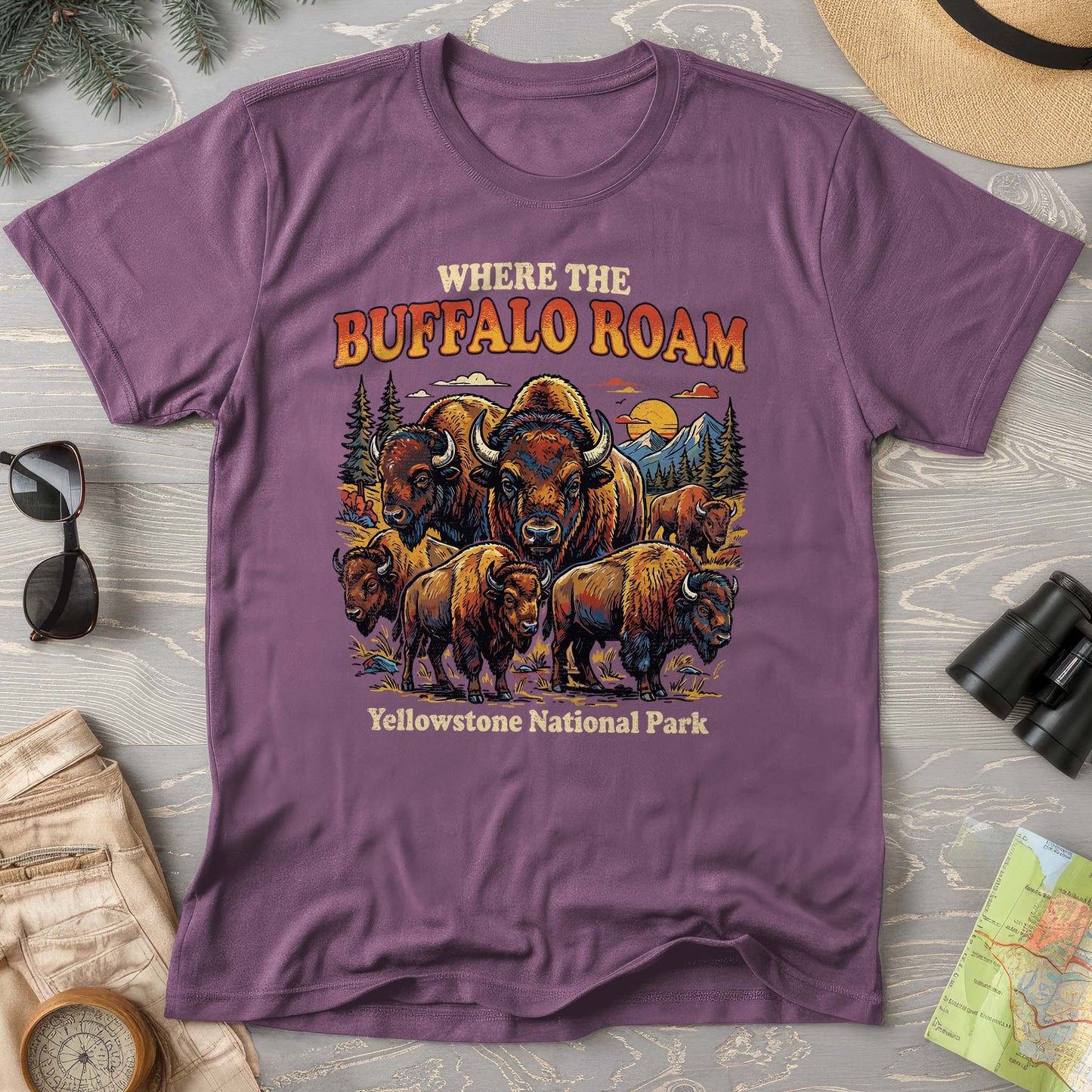 Where the Buffalo Roam T-Shirt