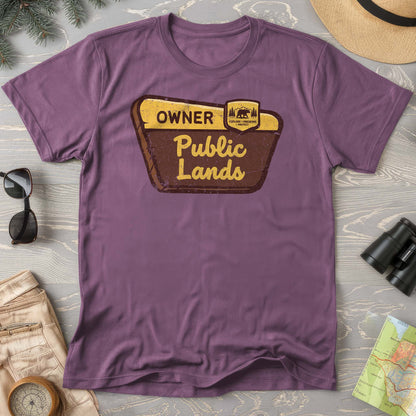 Public Lands Owner T-Shirt