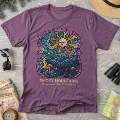 Smoky Mountains Groovy Bears T-Shirt