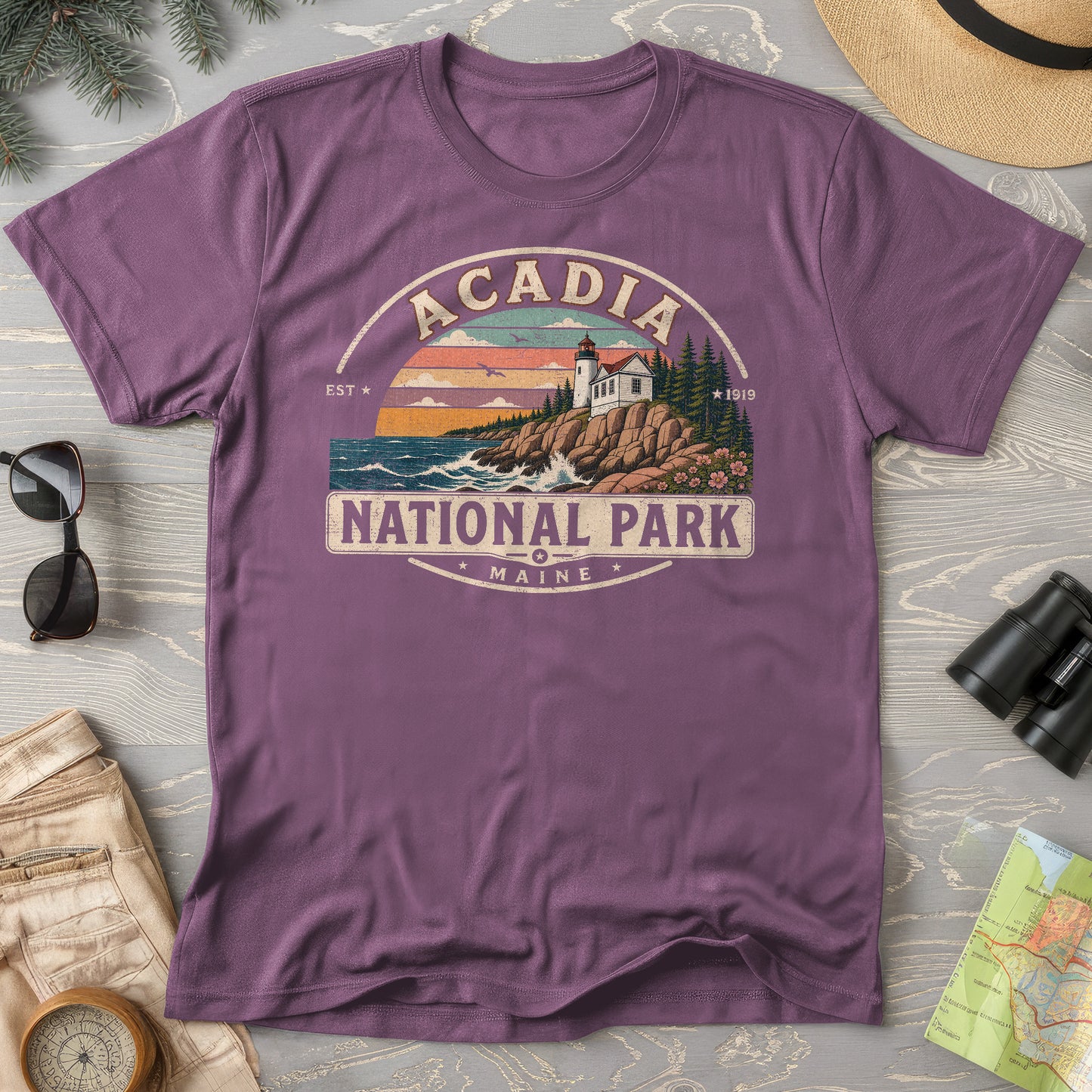 Acadia Medallion T-Shirt
