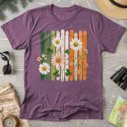 Irish Flower Stripes T-Shirt