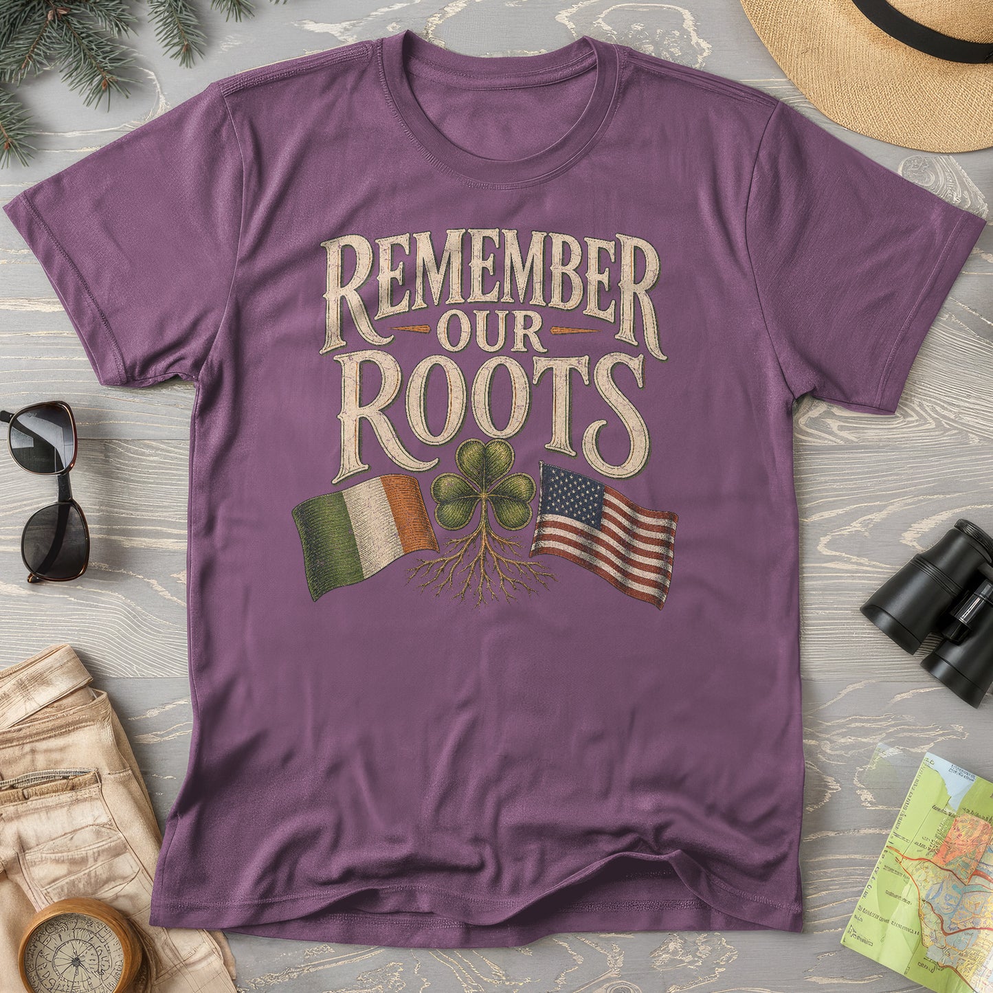 Remember Irish Roots T-Shirt