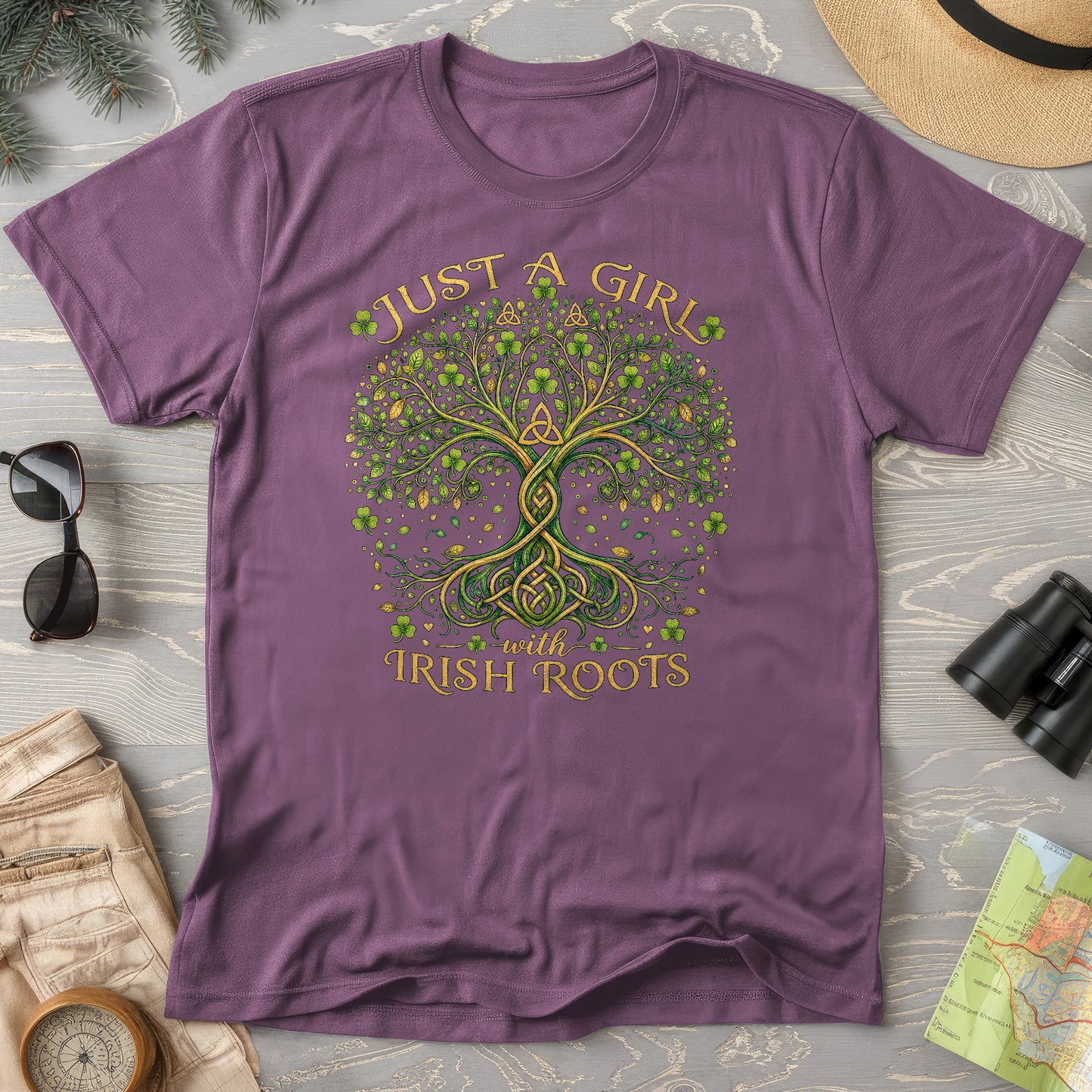 Irish Roots Girl T-Shirt