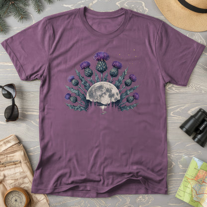 Moonlit Highland Thistles T-Shirt