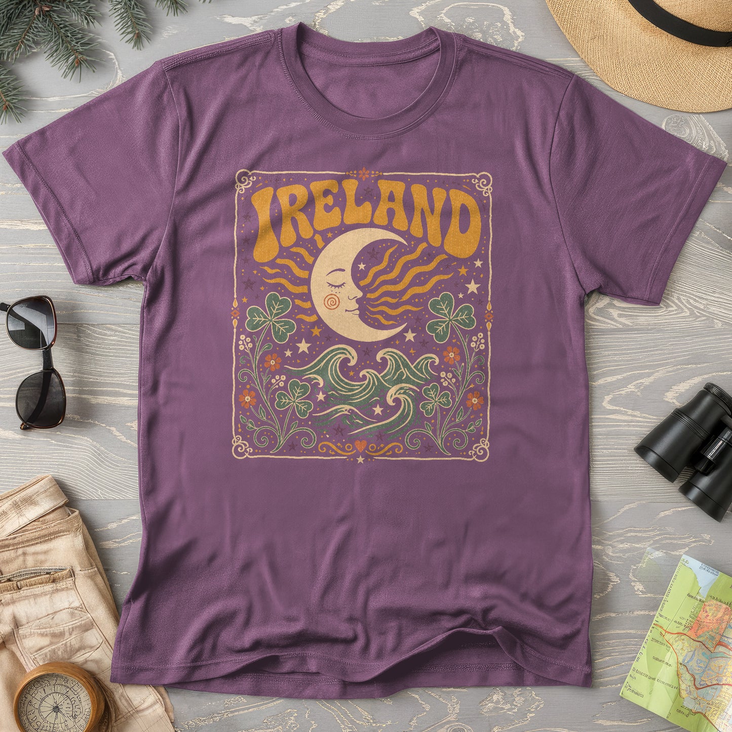 Ireland Bohemian Waves T-Shirt
