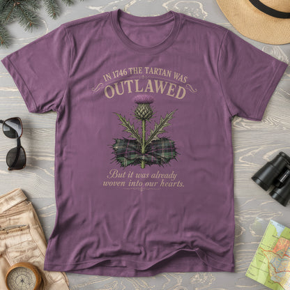Outlawed Tartan T-Shirt