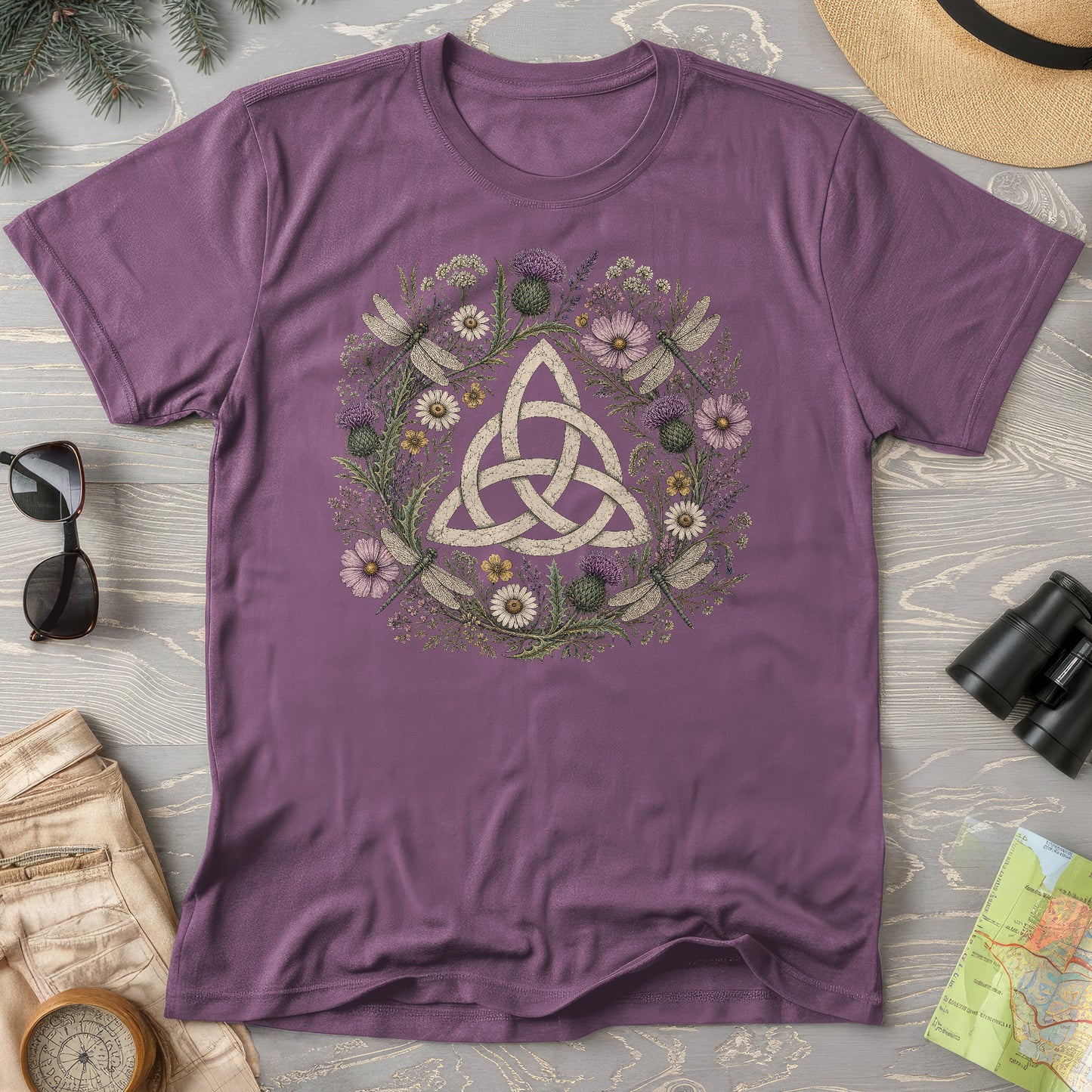 Trinity Knot Wreath T-Shirt