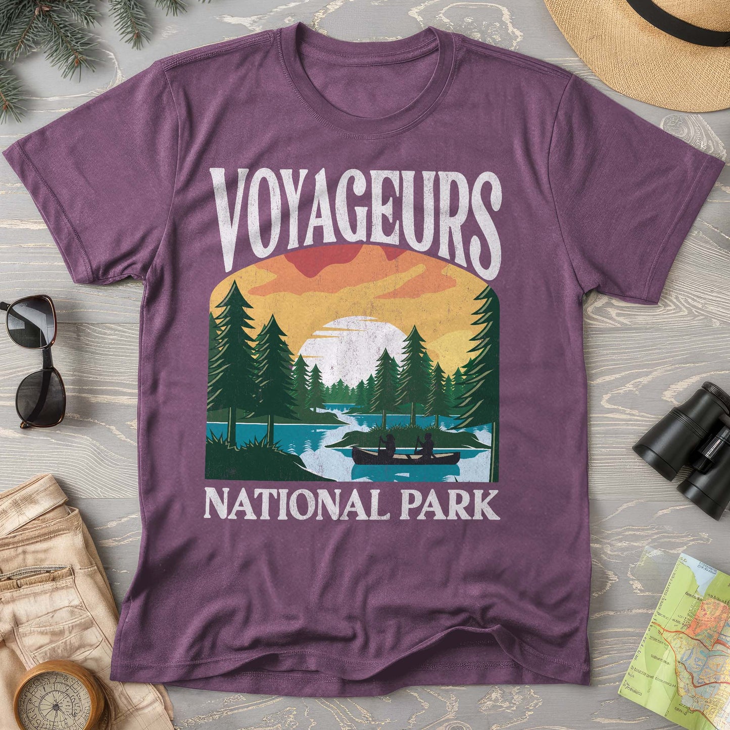 Voyageurs National Park "Big and Bold" Comfort Colors T-Shirt