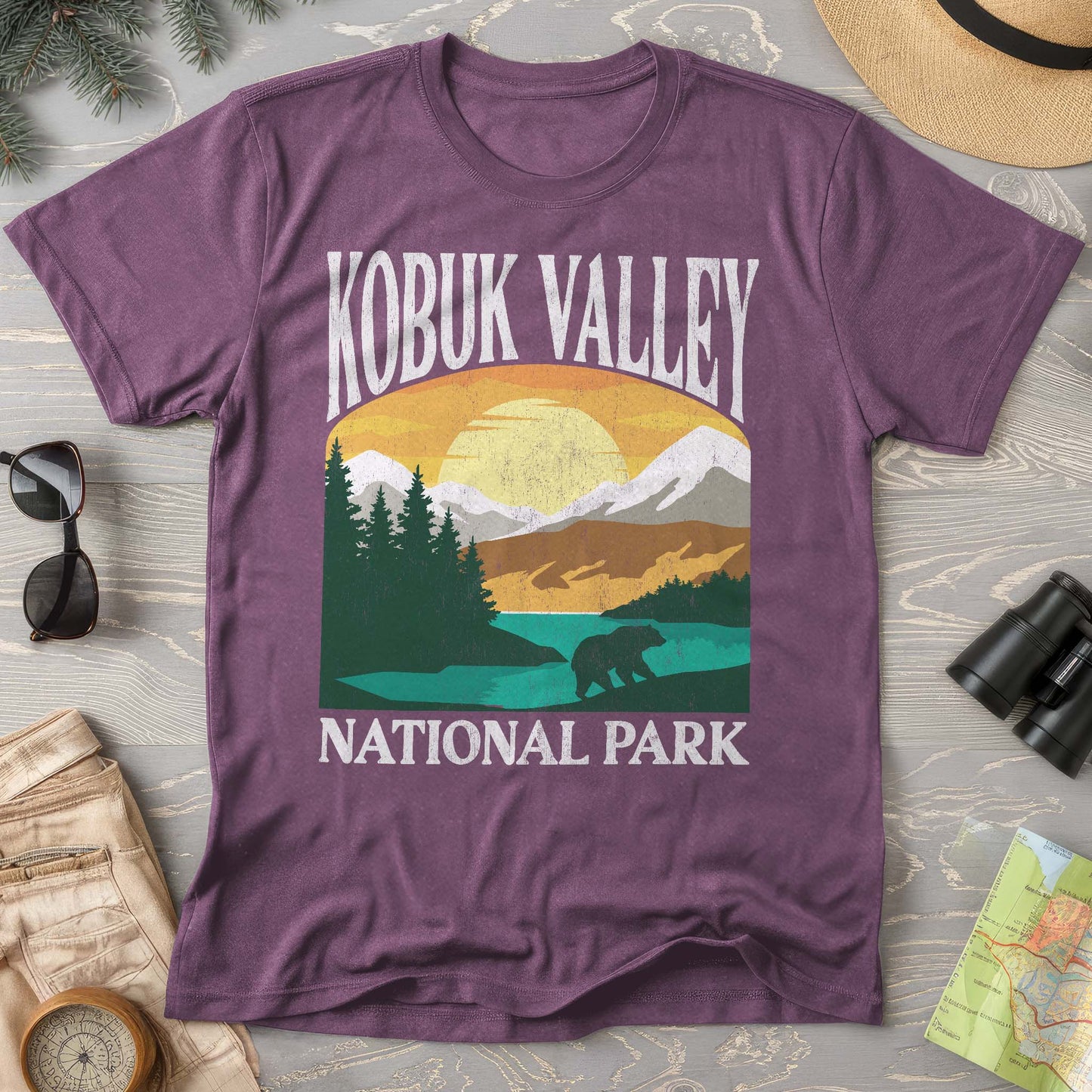 Kobuk Valley National Park "Big and Bold" Comfort Colors T-Shirt