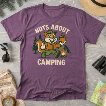 Nuts About Camping Comfort Colors T-Shirt
